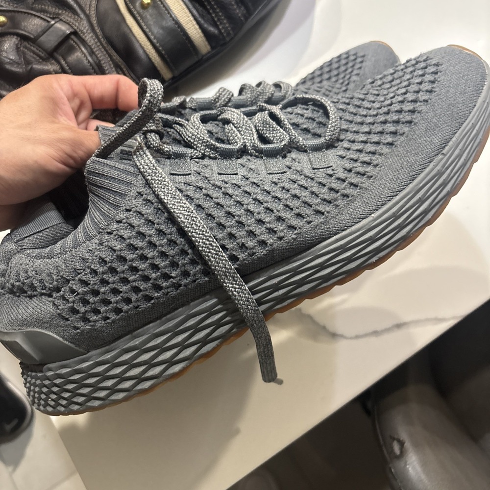 Nobull Shoes Mens 13 Allday Knit Runner Gray Training Gym Workout Sneakers